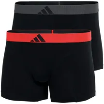 adidas Trunk Active Flex Cotton-Body schwarz L 2er Pack