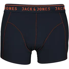 JACK & JONES Herren Boxershort JACSIMPLE TRUNKS Schwarz L