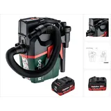 Metabo AS 18 L PC Compact Akku Sauger 18 V 6 l IPX4 Staubklasse L Nass und Trocken + 1x Akku 10,0 Ah - ohne Ladegerät