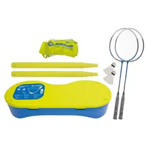 Donic Schildkröt Schildkröt 970992 - Fun Sports, Badminton-Set Compact, im Kunststoffkoffer