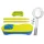 Donic Schildkröt Schildkröt 970992 - Fun Sports, Badminton-Set Compact, im Kunststoffkoffer