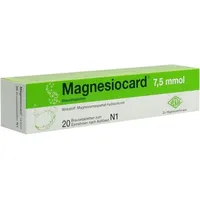 Verla-Pharm Arzneimittel GmbH & Co. KG MAGNESIOCARD 7,5 mmol Brausetabletten 20 St