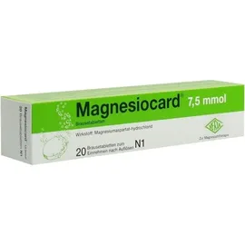 Verla-Pharm Arzneimittel GmbH & Co. KG MAGNESIOCARD 7,5 mmol Brausetabletten 20 St