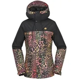 Volcom Damen Bolt Insulated Snowboard Ski Winter Hooded Jacket Schneejacke, Acid S5, M - M
