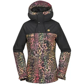 Volcom Damen Bolt Insulated Snowboard Ski Winter Hooded Jacket Schneejacke, Acid S5, M - M