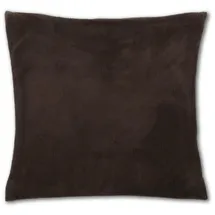 BestLivings Kissenbezug Kuschel 30 x 30 cm Braun