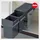 HAILO TA Swing Tandem 2x 15 l Grau