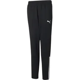 Puma teamLIGA Jogginghose Schwarz/Weiß 128