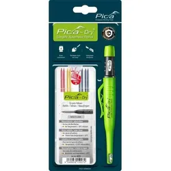 Pica Pica-Dry Bundles | Baumarker Longlife Automatic Pen inkl. Ersatzminen-SET Colormix