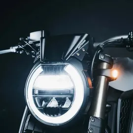 Motoism Windschild für Honda CB650R schwarz