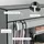 Homcom Stoffschrank Kleiderschrank mit 5 Fächern, Kleiderstange, Garderobe mit Reißverschluss, Faltschrank für Flur, Eingangsbereich, Hellgrau, 83 x 42,5 x 162,5 cm