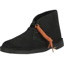CLARKS Desert Stiefel Black Sde 41 1/2