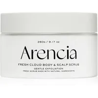 ARENCIA Fresh Cloud White Tea & Neroli sanftes Peeling Für Körper und Haar 260 g