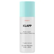 Klapp Cosmetics Multi Level Performance Cleansing Triple Action Glow Peeling AHA + BHA 30 ml