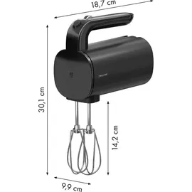 Zwilling XTEND Kabelloses Hand- rührgerät, Starter Set mit Akku