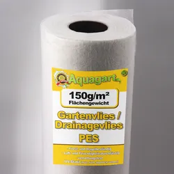 500m2 Gartenvlies Unkrautvlies Drainagevlies 150g 2m br