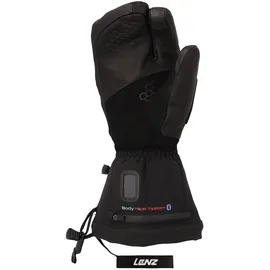 Lenz Heat 9.0 Finger Cap Lobster Skihandschuhe Schwarz M