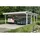 SKANHOLZ Carport Emsland 6,13 x 8,46 m weiß mit Abstellraum