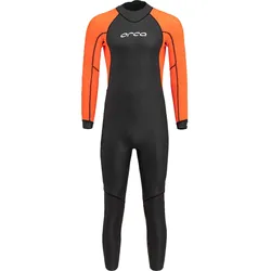 Freiwasser Neopren hohe Sichtbarkeit Herren - Vitalis Hi-Vis Wetsuit - orange L