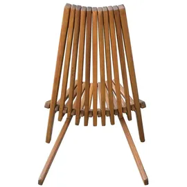 prestige home living outdoor 2er Set Holzliegestuhl mit Tisch aus Akazie klappbar