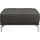 Home Affaire Polsterhocker Caluna 89 x 45 x 89 cm Grau