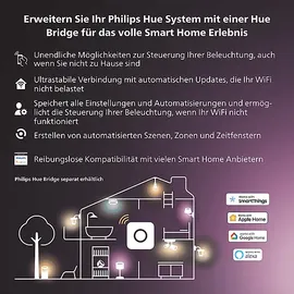 Philips Hue White & Col. Amb. Centris Spot 2 flg. Schwarz Lampe 2200 - 6500