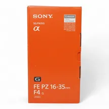 Sony SEL PZ 16–35 mm F4,0 Zoomobjektiv E-Mount