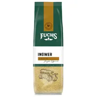 Fuchs Gewürze - Ingwer gemahlen im recyclebaren Nachfüllbeutel - 50 g