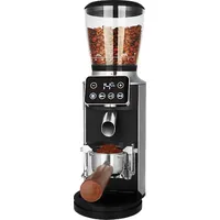 GASTROBACK DESIGN PRO TOUCH 30 Kaffeemühle Schwarz/Silber 150 Watt, Edelstahl-Kegelmahlwerk