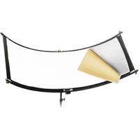 walimex pro 3in1 Reflektor Halfpipe konkav 150 cm,