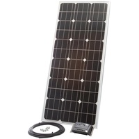 Sunset Energietechnik SUNSET Solarmodul "Stromset AS 75, 72 Watt, 12 V" für den Freizeitbereich schwarz