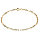FAVS Armband Gelbgold 89050863 Größe 18