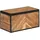 vidaXL Truhe 60x30x30 cm Massivholz Akazie und Eisen