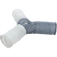 Trixie Spieltunnel 3 × Ø 22 cm Grau
