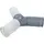 Trixie Spieltunnel 3 × Ø 22 cm Grau