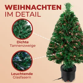 CASARIA Weihnachtsbaum Glasfaser