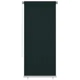 vidaXL Außenrollo 105 (b) X 230 (h) Cm Dunkelgrün Hdpe Vidaxl