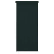 vidaXL Außenrollo 105 (b) X 230 (h) Cm Dunkelgrün Hdpe Vidaxl