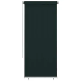 vidaXL Außenrollo 105 (b) X 230 (h) Cm Dunkelgrün Hdpe Vidaxl