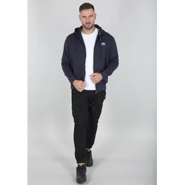 Alpha Industries Basic Sl Reißverschlusspullover Rep.Blue M