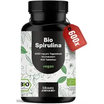 bloom naturals beauty supplements Bio Spirulina Presslinge 600 St.