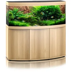 JUWEL Vision 450 LED Aquarium mit Unterschrank helles Holz