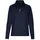TRIGEMA Sweatjacke TRIGEMA "TRIGEMA Jacke mit funkelnden Strass-Steinen", Mädchen, Gr. L, blau (navy), 55% Polyester, 45% Baumwolle, Sweatjacken Sweatjacke
