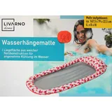 Wasserhängematte Wasserliege Mesh 167x79Luftmatratze Lounge Pool See 100kg NEU