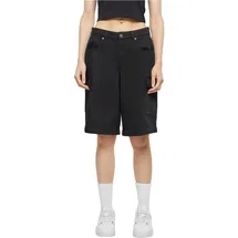 URBAN CLASSICS Cotton Cargo Shorts Black 28