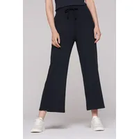 Soccx Damen Culotte mit Rippstruktur Blue Navy XL -