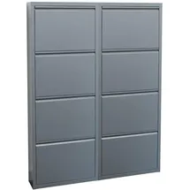 VCM Pisa 100 x 140 x 16 cm grau / grau