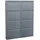 VCM Pisa 100 x 140 x 16 cm grau / grau