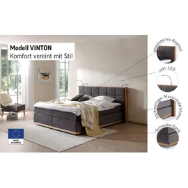 Home Affaire Vinton 200 x 200 cm H4 Grau