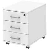 Röhr-Bush Direct Office 2 Rollcontainer 42,5 x 55 x 50 cm weiß